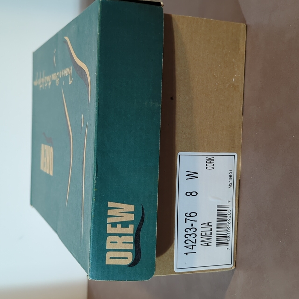 Drew Amelia Women Tan Shoes Size 8W - Picture 8 of 12